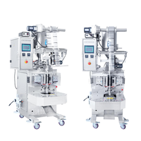 Machine d'emballage verticale multifonction pour boissons semi-fluides, 30-50 sachets/min, plage 5-100 ml, remplissage et scellage par engrenages