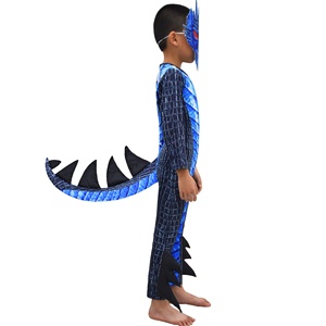 Disfraz de Dragón Demonio para Niños, Disfraz de Halloween para Niños, Disfraz de Película de Televisión, Mono de Poliéster, Conjunto de Máscara y Alas para Actuaciones - Product Image 3