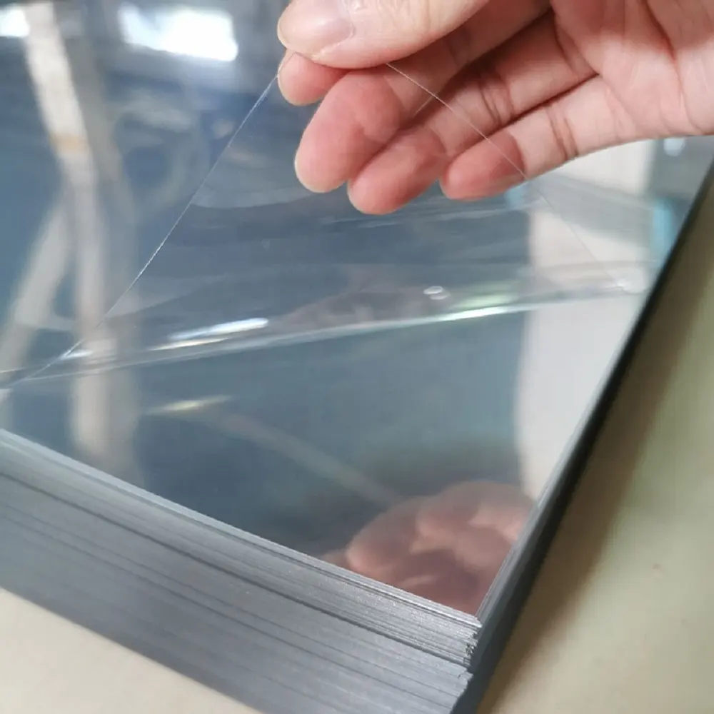 Lámina de plástico transparente para mascotas, lámina de película de poliéster para ventana de caja