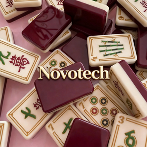 Set Permainan Mahjong Mewah Modern Akrilik 160 Ubin Portabel Kelas Atas Buatan Pabrik OEM Amerika untuk Hiburan - Product Image 1