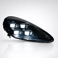 BK LED-Scheinwerfer-Set für Porsche Cayenne 2011-2018 US-Spezifikation 2024 Matrix-Stil Sequentieller Blinker Plug-and-Play