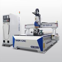 Machine de fraisage CNC pour le bois 1325 ATC, robuste, 1530 ATC, machine de fraisage CNC 3 axes pour la fabrication de meubles