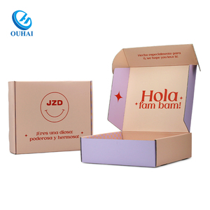 Boîte d'emballage en <span class=keywords><strong>marbre</strong></span> ondulé, personnalisation en carton, avec Logo, taille personnalisée, Recyclable, pour envoi par dhl - Product Image 5