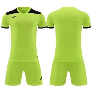 2025 Yaz Hızlı Kuruyan Nefes Alabilen Futbol Forması Takımı Erkek Yeni Yetişkin Antrenman Üniforması Çizgili Renk Bloklu Bisiklet Yaka Futbol Giysisi - Product Image 5