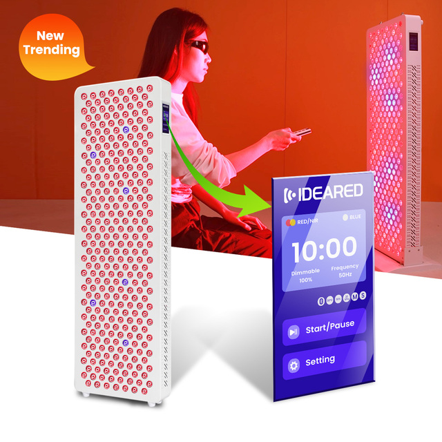 Red Light Therapy Panel Infrared RL300MAX 480 630 660 810 830 850 Red Light Therapy Panel 3000w Full Body Red Light Therapy