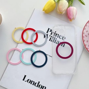 Magsafe Silicone Magnetic <b>Ring</b> For Mobile Phone Wireless Charging Accessory <b>Circle</b> Sticker - Product Image 2