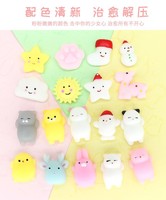 Vente en gros Tpr Slow Rising Caoutchouc Mochi Squeeze Silicone Anti Stress Squishy Jouets pour enfants