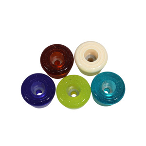 Hai Hàng <span class=keywords><strong>Inline</strong></span> Skate phanh Pads bốn bánh Con lăn Skate phanh Hội đồng cao su PU đôi hàng Con lăn Skate phanh - Product Image 1