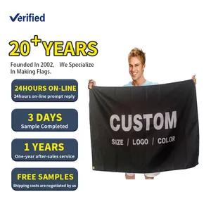 Free Design Publicidade Promoção Decoração Publicidade Esportes Decoração Impressão 3x5 FT Flying Banner 100D Polyester Custom Flag