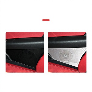 Cubiertas para Altavoces de Puerta Trasera para Mercedes-Benz Clase E W207 Coupé 2009-2016, Juego de 2 Piezas de Acero Inoxidable - Product Image 2