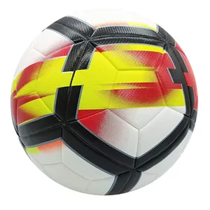 PVC皮革脚球尺寸5足球足球流行设计PU PVC合成