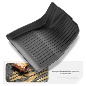 Tapis de sol TPE moulé par injection adapté au 25 casque droit Nouveau <span class=keywords><strong>Tesla</strong></span> <span class=keywords><strong>Model</strong></span> 3 Cars <span class=keywords><strong>Business</strong></span> Car Rug Design - Product Image 3