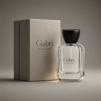 Flacons de parfum en verre personnalisés de 30 ml, 50 ml, 100 ml, flacons de parfum vides avec vaporisateur, flacons de parfum en verre de luxe OEM pour hommes