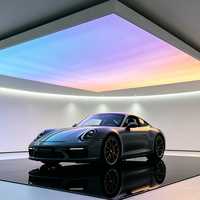Boîte lumineuse de plafond pour studio, Boîte lumineuse de plafond LED 5000K, Boîtes d'emballage personnalisées pour luminaires de plafond, Boîte souple pour éclairage de plafond LED