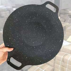 Multi-function Flat Carbon Steel <strong>Frying</strong> <strong>Pan</strong> Outdoor Barbecue <strong>Grill</strong> Non-stick Induction Ready Roast <strong>Pans</strong> Meat <strong>Grill</strong> <strong>Pan</strong> - Product Image 5