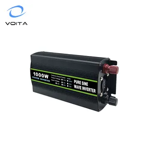 high quality 500w 1000w car inverter 12v 220v pure sine wave inverter with charger dc to ac converter