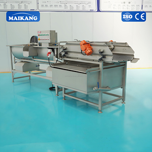 Machine de nettoyage industrielle à vortex en SUS304 pour fruits et légumes, avec fonction de désinfection - Product Image 3