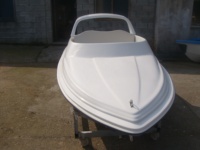 Bateau à moteur à grande vitesse rigide en fibre de verre de haute qualité de 3.2m sans moteur hors-bord inclus