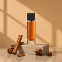 Vente en gros d'usine - Flacon de parfum en verre rond vide - 15 ml, 20 ml, 30 ml, 50 ml, 100 ml - Flacon de parfum avec bouchon - Flacon vaporisateur personnalisé