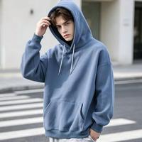 Sweat-shirt d'hiver surdimensionné, robuste, personnalisé avec logo, en stock