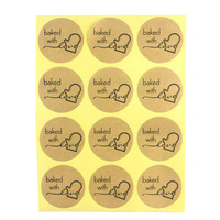 Cartes de remerciement et autocollants personnalisés avec logo pour petites entreprises