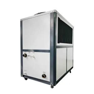 Chiller fornitori di fabbrica industriale Chiler raffreddato ad acqua a vite Chiller impianto Chiler di raffreddamento con ventola di raffreddamento 5kw 10kw