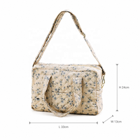 Sac de voyage pour bébé léger et portable, grande capacité, sac à main pour maman, bandoulière pliable, sac à langer pour les essentiels des nourrissons