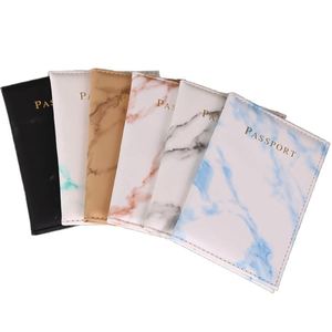 Cartera Expandible Gloway al por Mayor, Funda para Pasaporte de Viaje, Diseño de Mármol en Cuero PU, Funda de Moda para Mujer, Funda para Cuaderno - Product Image 1