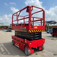Plateforme élévatrice à ciseaux XTMG 6m 8m 10m 12m 320kg avec certification CE ISO, plateforme élévatrice à ciseaux électrique mobile pour l'entretien des équipements au sol des aéroports