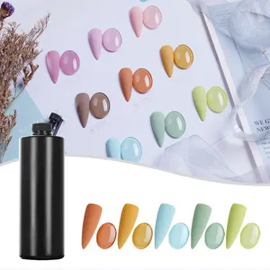 ydc凝胶指甲用品颜色定制标志UV指甲油打造自己的品牌