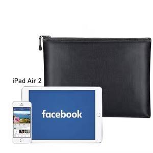 2025 Nueva Bolsa de dinero ignífuga con cremallera, bolsa de almacenamiento de archivos impermeable, producto de archivo con sobre para efectivo y documentos - Product Image 1
