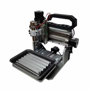 <b>Mini</b> 3020F 3/4/5 Axis DIY Desktop CNC Router 2-in-1 for PVC Engraving <b>Drilling</b> & Milling for Wood Routers - Product Image 2