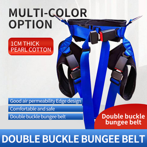 バンジーハーネス安全ベルト弾性安全装置調整可能屋外バウンストレーニングバンジートランポリンハーネス - Product Image 4