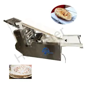Dây chuyền sản xuất công nghiệp Tortilla roti chapati Shawarma lebanese làm bánh mì máy tự động Arabic pita bánh mì máy