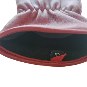 <span class=keywords><strong>Guanti</strong></span> da donna in pelle di pecora Nappa di capra di 100% rosso <span class=keywords><strong>guanti</strong></span> in pelle di pecora invernali caldi <span class=keywords><strong>guanti</strong></span> in pelle di agnello per ragazze - Product Image 3