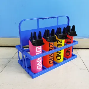 Buona qualità di plastica portatile calcio bottiglie di acqua e vettore