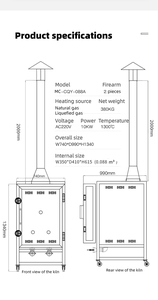 Eleva il Tuo Arte: Forni a Gas Professionali su Misura per <span class=keywords><strong>Ceramisti</strong></span> - Product Image 5