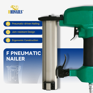 Cloueuse pneumatique série F30 pour l'assemblage de meubles, le travail du bois et la menuiserie, pistolet à clous pneumatique 18GA, usine OEM - Product Image 2