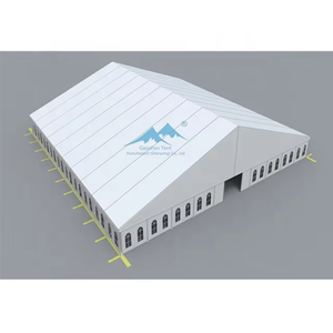 Cách nhiệt ngoài trời tạm thời kho Lều lớn Thêm hội thảo lưu trữ hội trường kim loại đúc sẵn Khung nhôm công nghiệp lều - Product Image 2