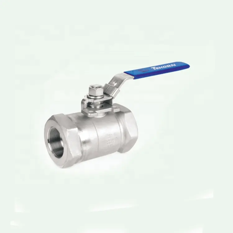 6000PSI Stainless Steel 316 Forged Threaded Double Ferrule Ball Valve