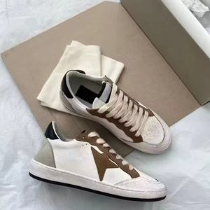 Zapatos Deportivos de Diseño de Lujo, Modelo Goose Dirty, para Otoño e Invierno, de Cuero Genuino y Malla, con Cordones, Transpirables, Antideslizantes, a la Moda - Product Image 4