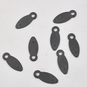 Photo <b>Frame</b> Back Panel <b>Clips</b> 9x22mm Oval Carbon Steel Black Durable Metal <b>Clips</b> For Floating <b>Frames</b> - Product Image 2