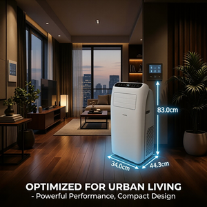 Climatiseur mobile 9000 BTU, refroidissement uniquement, R290, écologique, à fréquence fixe, portable, pour usage intérieur - Product Image 2