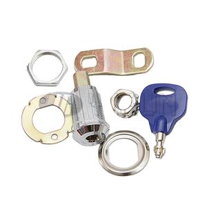 Gabinete de buzón de Metal con llave fundida a presión de aleación de Zinc de seguridad con empujador de monedas Cerradura de puerta de leva tubular - Product Image 2