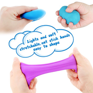 Bview Nghệ Thuật 36 Màu Sắc Không Khí Khô Siêu Ánh Sáng Ma Thuật Đất Sét Mềm Mại & Stretchy DIY Đúc Đất Sét Với Phụ Kiện - Product Image 5