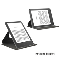 Casing Pelindung Kindle Paperwhite Generasi ke-12 OEM Custom Printing, Case E-Book Lepas Pasang dengan Penutup Magnetik Berputar dan Tali Pegangan