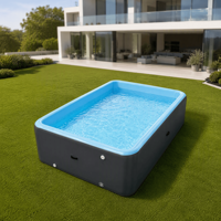 Piscine gonflable portable DWF personnalisée, piscine gonflable hors sol, piscine familiale gonflable pour les grands événements en plein air