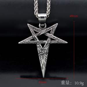 <span class=keywords><strong>Collier</strong></span> pentagramme inversé <span class=keywords><strong>Collier</strong></span> déesse triple <span class=keywords><strong>lune</strong></span> <span class=keywords><strong>Collier</strong></span> gothique <span class=keywords><strong>lune</strong></span> et étoile Pendentif amulette Protection Pentagramme <span class=keywords><strong>Collier</strong></span> - Product Image 5