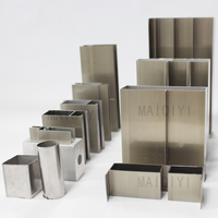 Extrusion d'aluminium industriel de haute qualité série 6000 T5 profil personnalisé lumière LED pour portes et fenêtres