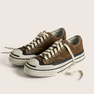 Zapatillas de Gamuza Lavada Unisex Personalizadas al por Mayor, Suela Gruesa Vulcanizada, Estilo <span class=keywords><strong>Retro</strong></span> Japonés, Transpirables, para Skate, Primavera 2026 - Product Image 3